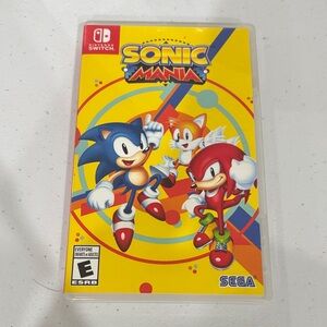 Sonic Mania - Nintendo Switch (Yellow Cover) by
